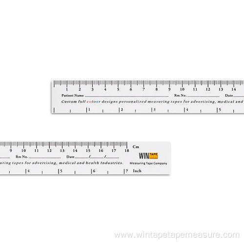 15 18CM Wound Measuring Paper Ruler